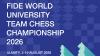 Almaty to host FIDE World University Team Chess Championship 2026