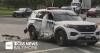 Baltimore County police cruiser involved in Pikesville crash