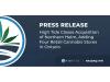 High Tide Closes Acquisition of Northern Helm, Adding Four Retail Cannabis Stores in Ontario