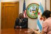 Brandon Johnson credits Chicago for leading progressive politics  