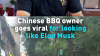 Chinese BBQ owner goes viral for looking like Elon Musk
