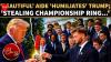 Trump's Joke With Montana State Championship Ring Goes Viral; Critics Brand Him 'Petulant Child'