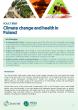 Climate change and health in Poland – a policy brief