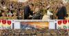 Kim Jong Un Meets and Has Photo Taken with War Veterans and Persons of Wartime Merits