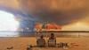 Climate change fuelled devastating wildfires in France and Spain, analysis shows