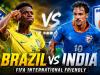 India To Play Against Brazil In Kolkata: What Is Blue Tigers’ Record Against South American Nations In International Football?