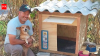 This Brazilian truck driver has built more than 1,700 wooden homes for stray dogs and cats, giving them shelter from rain and cold