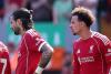 Liverpool’s Curtis Jones and Dominik Szoboszlai in heated on-field dispute