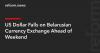US Dollar Falls on Belarusian Currency Exchange Ahead of Weekend