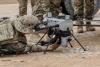 U.S. Army soldiers test a plug-and-play system for armed drones