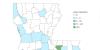 First parish-by-parish map released showing Louisiana cases of Cyclosporiasis