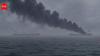 Russia hits Ukraine military cargo vessel near Odesa as Kyiv targets oil refinery