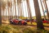 WRC Finland: Ogier in command after torrential rain shakes up order
