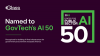 Government Technology Names Glass to the AI 50, Recognizing Its AI-First Infrastructure Transforming Government Procurement and Public Finance