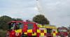 Fireworks postponed at free cinema event over safety concerns as blaze continues