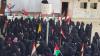 Women's vigil in Al-Hodeidah in support of blockade-for-blockade equation, denouncing aggression against Iraq