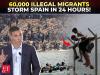 Spain border crisis: 60,000 migrants storm Ceuta in 24 hours; PM Sanchez blames human smugglers