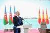 Azerbaijani, Kyrgyz presidents make press statements -