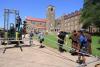 Subiaco Abbey becomes set for ‘Race Car Monks’ movie