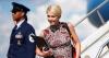 Trump’s Blonde Companion, 34, Spotted on Camp David Trip