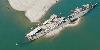 Sunken Nazi warship resurfaces as drought causes huge dip in water levels