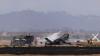 F-35 fighter jet crashes at Top Gun Navy training base sparking fire after ‘aircraft mishap’ as pilot rushed to hospital