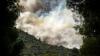 Firefighters tackle wildfires in several areas in Greece