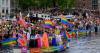 Hundreds of thousands line Amsterdam canals for Pride