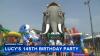Lucy the Elephant's 145th birthday party celebrated in Margate, New Jersey
