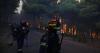 Fire crisis eases in western Europe but worsens in Greece as winds fan flames