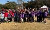 Families and Scouts fill Bryanston parkrun with purple spirit