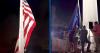 250-foot American flag flying again over Cape Coral after replacement driven from Texas