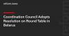 Coordination Council Adopts Resolution on Round Table in Belarus