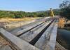 Construction of the new bridge over the Camú River in Puerto Plata is progressing well.