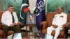 Belarus mly team calls on Naval Chief