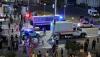Moscow blast: Three dead after explosive device detonates outside restaurant