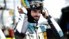 Alexander Rossi reacts after first laps in IndyCar's next-generation race car