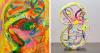 Colorful Papier-Mâché Sculptures Bring Abstract Paintings Into Three Dimensions