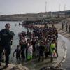 Spain Installs Floating Barrier in Ceuta After Deadly Influx of Migrants