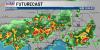 Showers and storms continue for your Sunday ☔