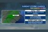 Raleigh and Central North Carolina Brace for Sunday Afternoon Storms as Level 1 Risk Shifts West and Localized Flooding Becomes Possible