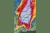 Surry and Stokes County North Carolina Face Severe Flash Flooding as Big Creek Overflows and Up to Ten Inches of Rain Falls