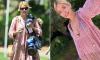 Holly Willoughby poses in a bikini with a chic cover-up and wishes followers a 'Happy Sunday' as she steps out in Portugal - days after critics' takedown of her 'dire and banal' YouTube debut