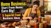 Want to Earn From Home? Try These 5 Low-Investment Food Business Ideas