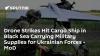 Drone Strikes Hit Cargo Ship in Black Sea Carrying Military Supplies for Ukrainian Forces - MoD