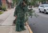 New Jersey police dress as shrubs to catch distracted drivers