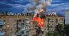 Russia strikes Kharkiv postal terminal, killing 1 and sparking fire