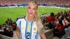 English Argentina wag, 22, signs for non-league club in shock transfer after World Cup star partner’s big move