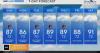 Chance of showers and storms in Maryland Sunday