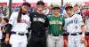 1st Women’s Pro Baseball League Game Includes National Anthem Blunder, Iconic First Pitch